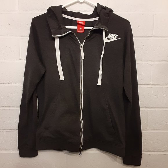 Nike Tops - Woman's Full Zip Nike Hoodie Medium